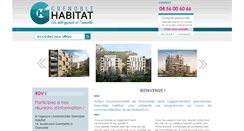 Desktop Screenshot of gh-immobilier.com
